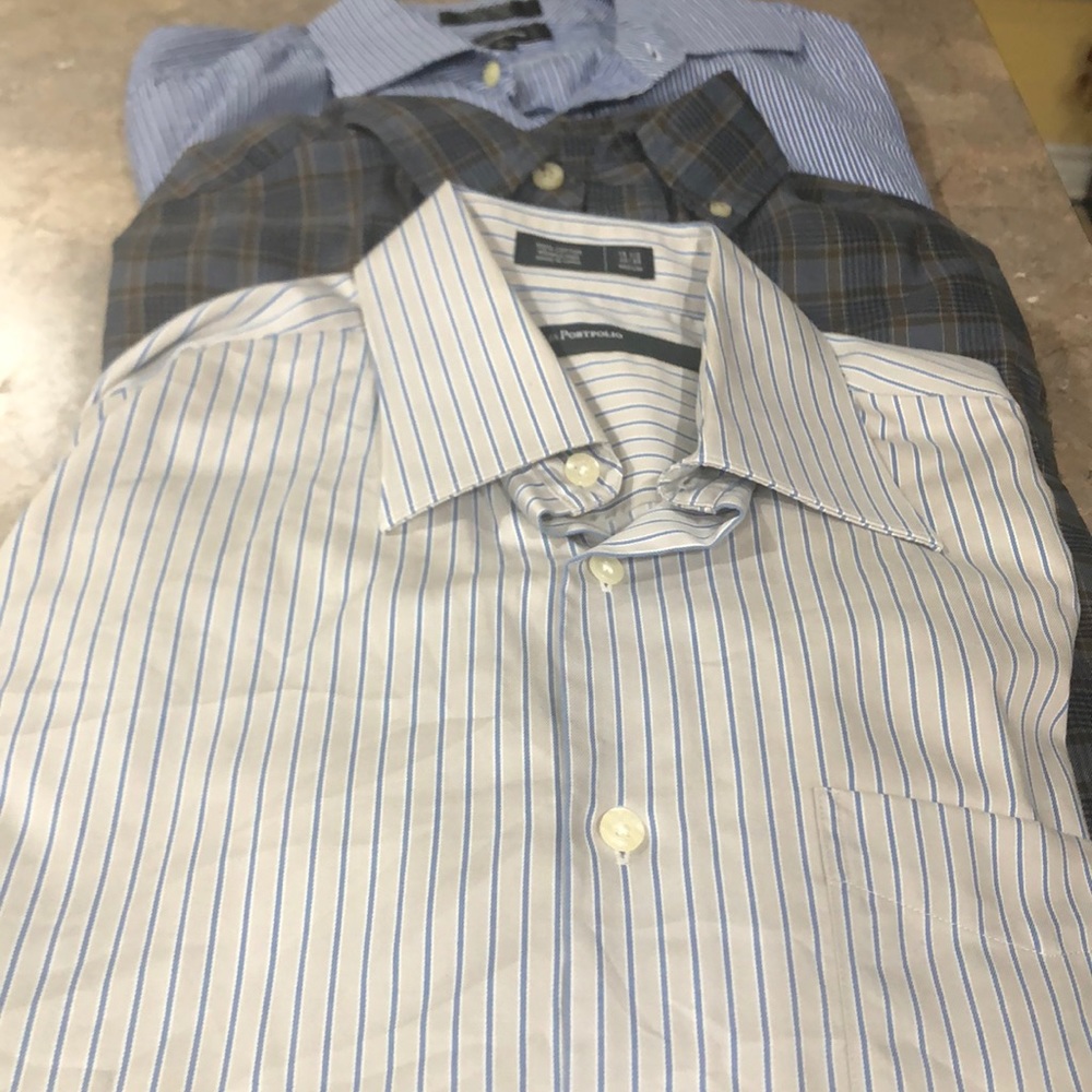 Designershirts medium large and extra-large 3/$45